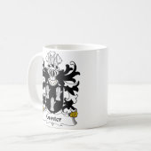 Gunter-Familienwappen Kaffeetasse (Vorderseite Links)