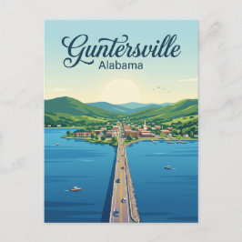 Guntersville USA Postkarte
