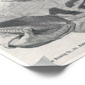 Gunther's Beer Ad 1954 Poster (Ecke)