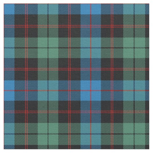 Gunthrie Tartan-Druck Stoff (Nahaufnahme)