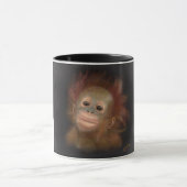 Gunung Baby-Orang-Utan Tasse (Zentrum)