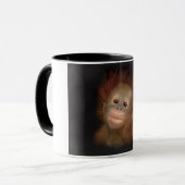 Gunung Baby-Orang-Utan Tasse (Vorderseite Links)