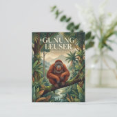 Gunung Leuser Indonesien Postkarte (Stehend Vorderseite)