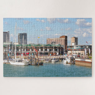 Gunwharf Quays Marina, Portsmouth, England Puzzle
