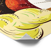 Guochao-Pekingoper Poster (Ecke)