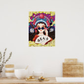 Guochao-Pekingoper Poster (Küche)