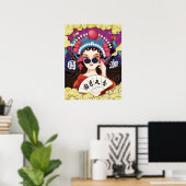 Guochao-Pekingoper Poster (Heimbüro)
