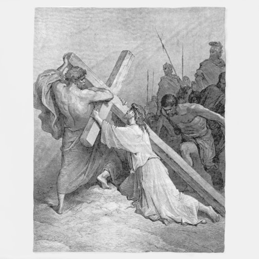 GUOD SAMARITAN Fleece Blanket (Vorderseite)