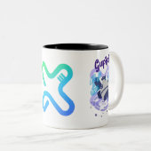 Gupipi coffee cup zweifarbige tasse (VorderseiteRechts)