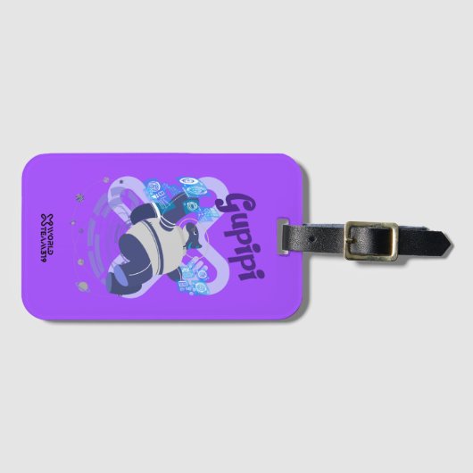 Gupipi luggage tag gepäckanhänger (Vorderseite (Horizontal))