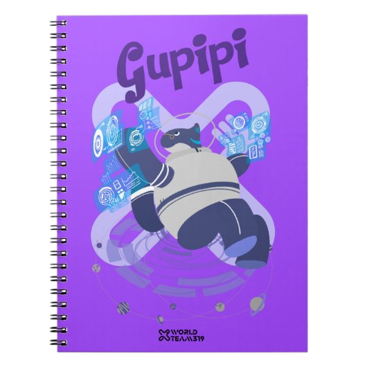 Gupipi notebook notizblock (Vorderseite)