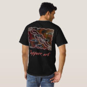 gupparr_art Shirt (Schwarz voll)