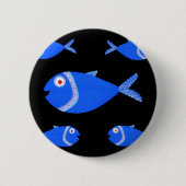 Guppy-Fische Button (Vorderseite)
