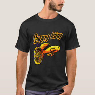 Guppy-König-Aquarienfische Aquaristiker 1 T-Shirt