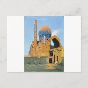 Gur Emir Mausoleum. Samarkand von Vasily Vereshcha Postkarte