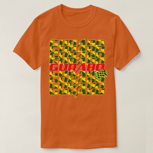 Gurabo-Kaskade-Text 2 T-Shirt (Design vorne)