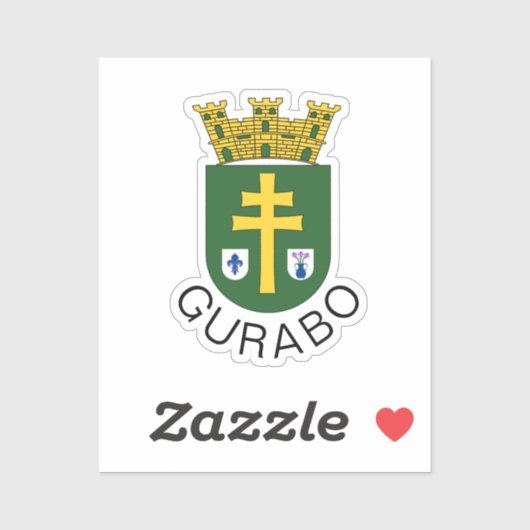Gurabo Wappen, Puerto Rico Aufkleber (Blatt)