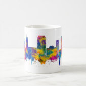 Gurgaon Haryana Skyline Kaffeetasse (Mittel)