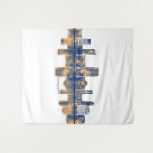 Gurgaon Skyline Wandteppich (Vorderseite (Horizontal))