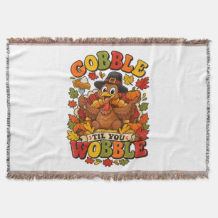 Gurgel bis du schwankst Thanksgiving Truthahn Decke