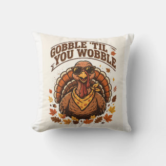 Gurgel bis du wackelst Lustiges Thanksgiving T-Shi Kissen