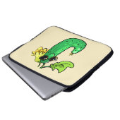 Gurke cucumber laptopschutzhülle (Vorne Knopf)