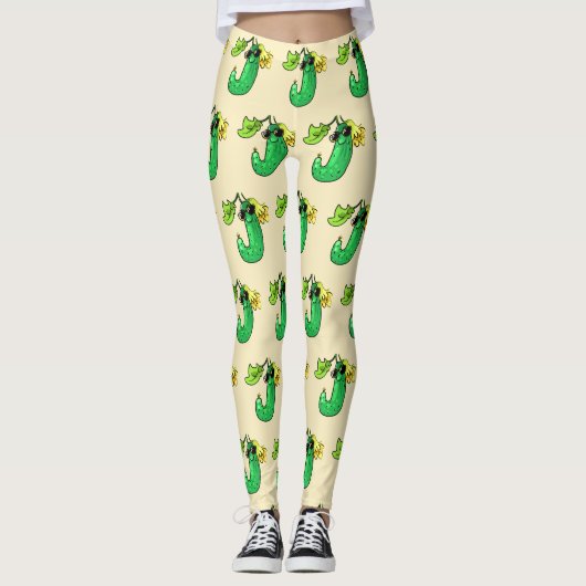 Gurke cucumber leggings (Vorderseite)