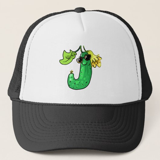 Gurke cucumber truckerkappe (Vorderseite)
