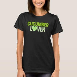 Gurke   eingelegte Gurke  Veganer Landwirt T-Shirt