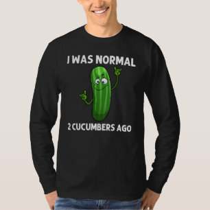 Gurke für Männer Frauen Salzgurke Vegan Vegetarisc T-Shirt