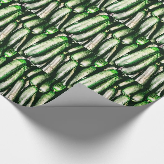 Gurke Geschenkpapier (Ecke)