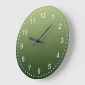 Gurke Große Wanduhr (Winkel)