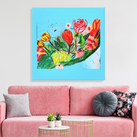 Gurke Leinwanddruck (Insitu (Wohnzimmer))