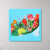 Gurke Leinwanddruck (Vorderseite)