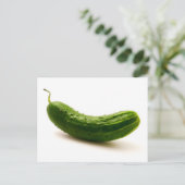Gurke Postkarte (Stehend Vorderseite)