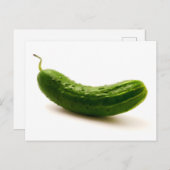 Gurke Postkarte (Vorne/Hinten)