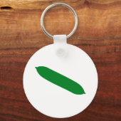 Gurke Schlüsselanhänger (Vorderseite)