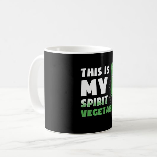 Gurke Sprichwort Funny Kaffeetasse (Vorderseite Links)