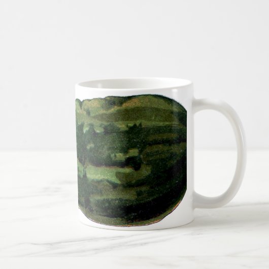 Gurke vintage kaffeetasse (Rechts)