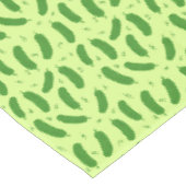 Gurken- & Frische-Kollektion gemustert Tischdecke (Schrägansicht)