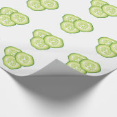 Gurken Geschenkpapier (Ecke)