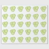 Gurken Geschenkpapier (Flach)