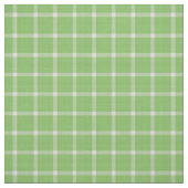 Gurken Grün und weiß kariert Gingham Stoff (Muster)