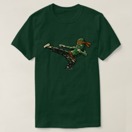 Gurken-JKD-Kämpfer – Vintage Retro-Märtyrer Kunst  T-Shirt