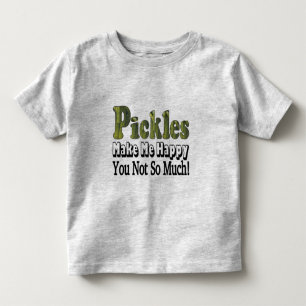 Gurken Machen Mich Glücklich Kleinkind T-shirt
