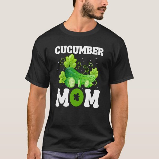 Gurken-Mama Gemüse Muttertag Gärtner 2 T-Shirt (Vorderseite)