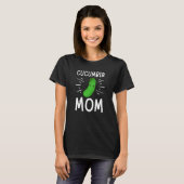 Gurken-Mama-Gemüse-Muttertag-Gärtner T-Shirt (Vorne ganz)