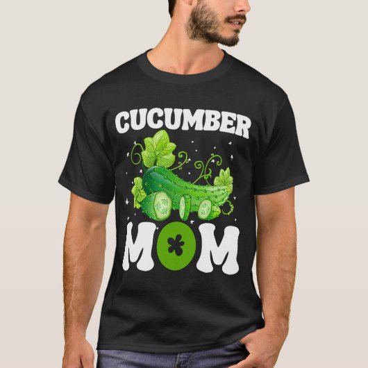 Gurken Mama Gemüsegärtner T-Shirt (Vorderseite)