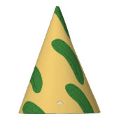 Gurken Pickles Gemüse Lover Spaß Partyhütchen (Rechts)