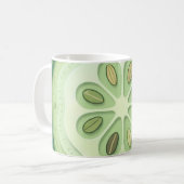 Gurken Scheibe  Kaffeetasse (Vorderseite Links)